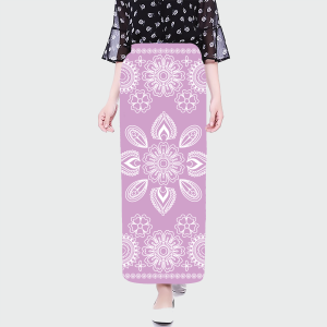 chân váy họa tiết thêu - Mã 0058 39