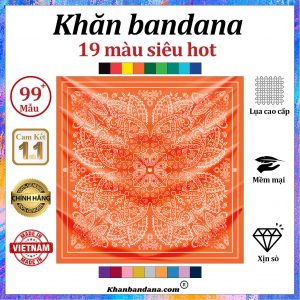 Khăn bandana xịn sò - Mã 0031 24 Khăn bandana xịn sò - Mã 0031 23