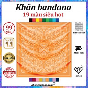 Khăn bandana xịn sò - Mã 0031 26 Khăn bandana xịn sò - Mã 0031 25