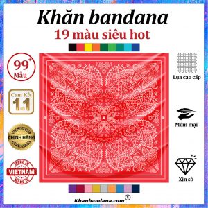 Khăn bandana xịn sò - Mã 0031 30 Khăn bandana xịn sò - Mã 0031 29