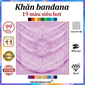 Khăn bandana xịn sò - Mã 0031 40 Khăn bandana xịn sò - Mã 0031 39