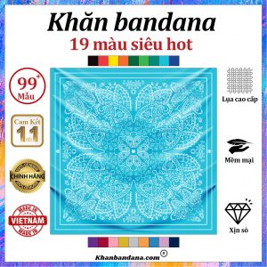 Khăn bandana xịn sò - Mã 0031 52 Khăn bandana xịn sò - Mã 0031 51