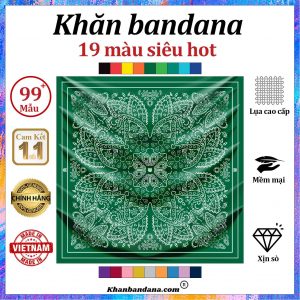 Khăn bandana xịn sò - Mã 0031 54 Khăn bandana xịn sò - Mã 0031 53