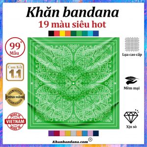 Khăn bandana xịn sò - Mã 0031 56 Khăn bandana xịn sò - Mã 0031 55