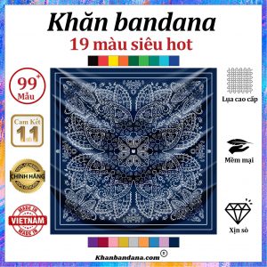 Khăn bandana xịn sò - Mã 0031 58 Khăn bandana xịn sò - Mã 0031 57