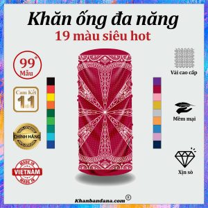 Khăn ống họa tiết - Mã 0100 31