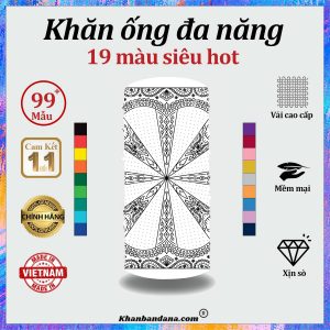 Khăn ống họa tiết - Mã 0100 41