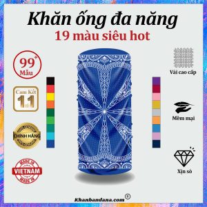 Khăn ống họa tiết - Mã 0100 47