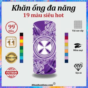 Khăn bandana trắng nhẹ nhàng - Mã 0085 38 Khăn bandana trắng nhẹ nhàng - Mã 0085 37