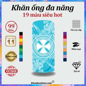 Khăn bandana trắng nhẹ nhàng - Mã 0085 52 Khăn bandana trắng nhẹ nhàng - Mã 0085 51