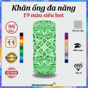 khăn ống nhiều màu - Mã 0090 55