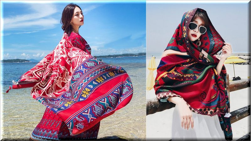 CÔNG DỤNG KHĂN BANDANA KÍCH THƯỚC VUÔNG 148CM 7