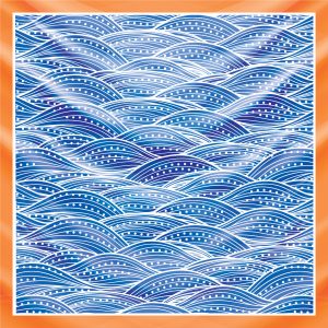 khăn bandana họa tiết biển - Mã 26 18