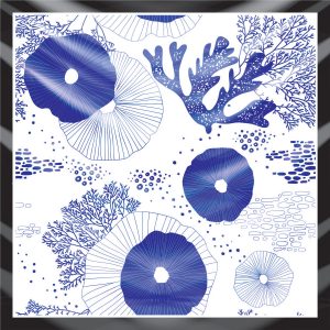 khăn bandana họa tiết biển - Mã 20 20