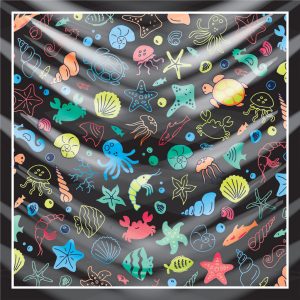 khăn bandana họa tiết biển - Mã 05 20