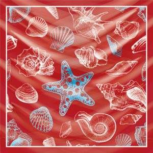 khăn bandana họa tiết biển - Mã 21 22