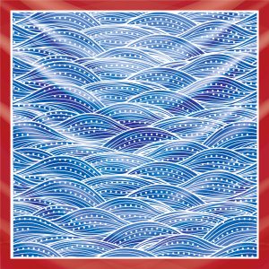 khăn bandana họa tiết biển - Mã 26 22