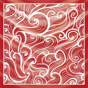 khăn bandana họa tiết biển - Mã 32 22