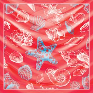 khăn bandana họa tiết biển - Mã 21 24