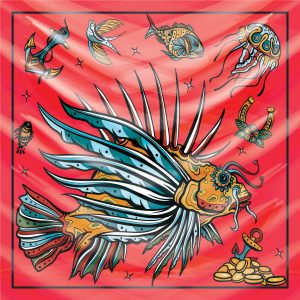 khăn bandana họa tiết biển - Mã 24 24