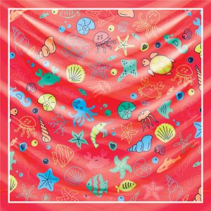 khăn bandana họa tiết biển - Mã 05 24