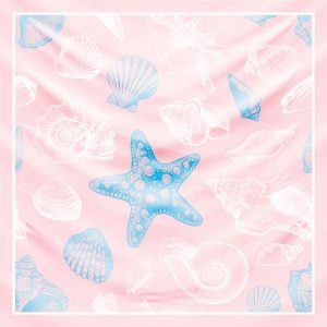 khăn bandana họa tiết biển - Mã 21 26