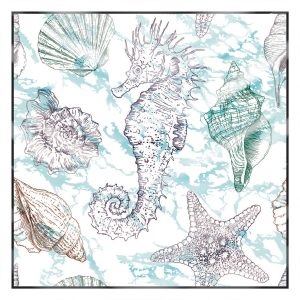 khăn bandana họa tiết biển - Mã 03 30