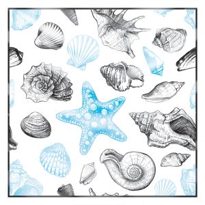 khăn bandana họa tiết biển - Mã 21 30