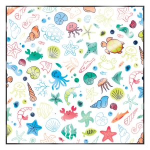 khăn bandana họa tiết biển - Mã 05 30