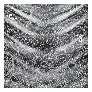 khăn bandana họa tiết biển - Mã 09 30