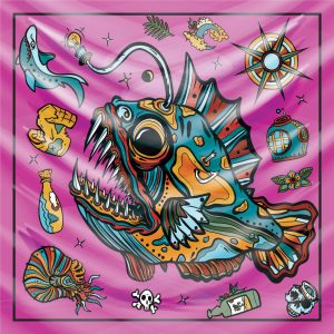 khăn bandana họa tiết biển - Mã 25 33 khăn bandana họa tiết biển - Mã 25 32