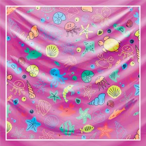 khăn bandana họa tiết biển - Mã 05 32