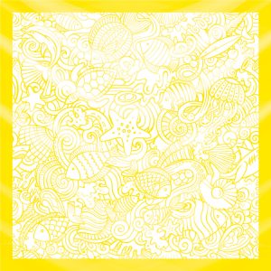 khăn bandana họa tiết biển - Mã 09 34