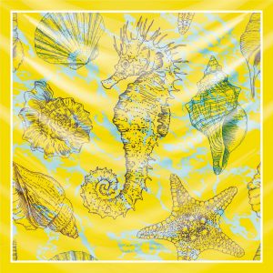 khăn bandana họa tiết biển - Mã 03 36