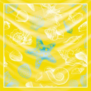 khăn bandana họa tiết biển - Mã 21 36