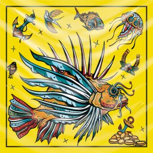 khăn bandana họa tiết biển - Mã 24 36