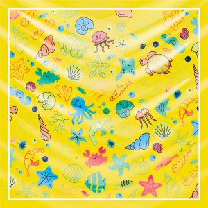 khăn bandana họa tiết biển - Mã 05 36