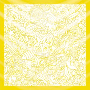 khăn bandana họa tiết biển - Mã 09 36