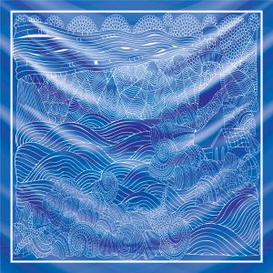 khăn bandana họa tiết biển - Mã 27 38