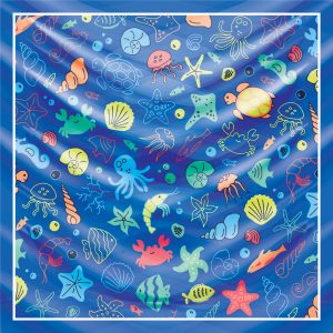 khăn bandana họa tiết biển - Mã 05 38