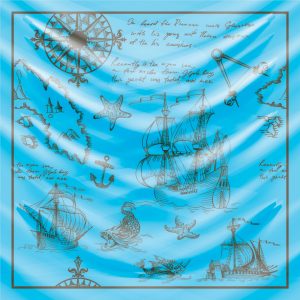 khăn bandana họa tiết biển - Mã 22 41 khăn bandana họa tiết biển - Mã 22 40