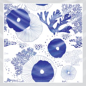 khăn bandana họa tiết biển - Mã 20 42