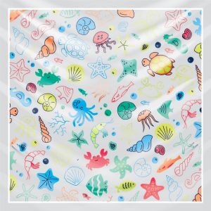 khăn bandana họa tiết biển - Mã 05 42