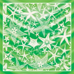 khăn bandana họa tiết biển - Mã 04 44