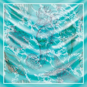 khăn bandana họa tiết biển - Mã 03 46