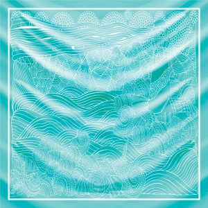 khăn bandana họa tiết biển - Mã 27 46