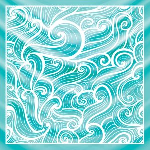 khăn bandana họa tiết biển - Mã 32 46