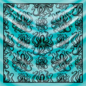 khăn bandana họa tiết biển - Mã 06 46