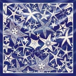 khăn bandana họa tiết biển - Mã 04 48