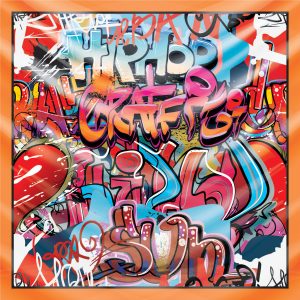 khăn bandana lụa silk họa tiết graffiti - hiphop - Mã 09 19 khăn bandana lụa silk họa tiết graffiti - hiphop - Mã 09 18